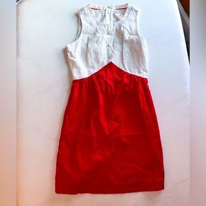 Vintage Red & White To Tommy from Zooey Tommy Hilfiger Dress (Size 6)